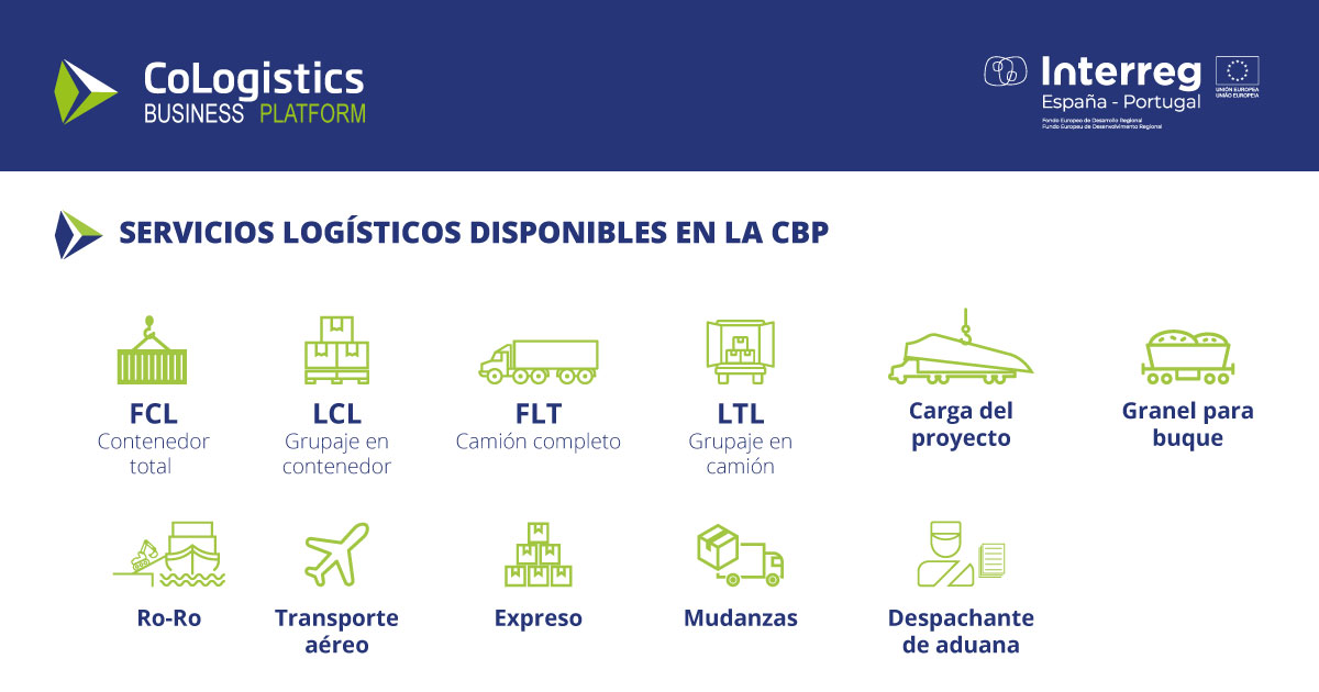 Servicios logísticos disponibles en la CBP