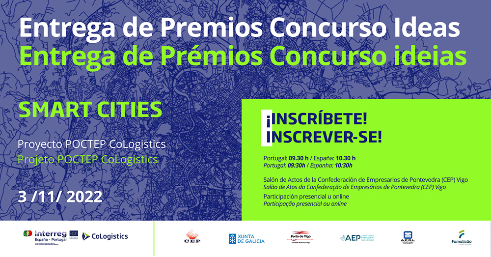 Entrega de Premios Concurso de Ideas SMART CITIES - Proyecto POCTEP COLOGISTICS